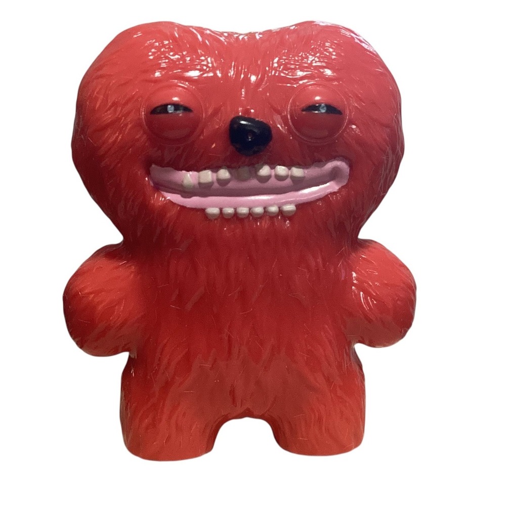 Fuggler Funny Ugly Monster Red Vinyl Figure 2.5 Inch Collectible Mini Toy